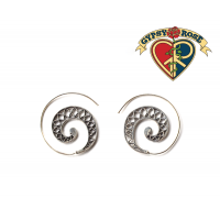 Chara Tribal Spiral Earring