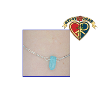 Natural Quartz Point Anklet Bracelet