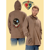 Space Your Face Grateful Dead Fine Cotton Hoodie