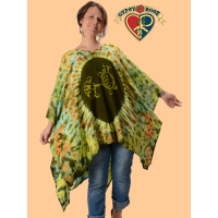 Grateful Dead Terrapins Tye Dye Poncho