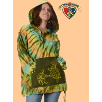 Grateful Dead Terrapins Tye Dye Fine Cotton Hoodie