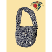 Grateful Dead Dacning Bear Print Rayon Peddler Bag Bag