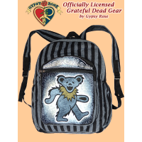 Grateful Dead Dancing Bear Body Hand Embroidered Gheri Backpack