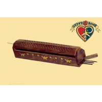 SELF CONTAINED STORAGE BOX INCENSE BURNER