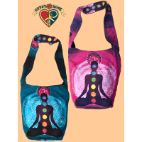 Chakra Yoga Cotton Peddler Bag