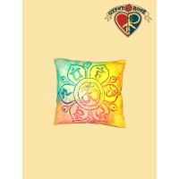 Om Flower Cushion Cover