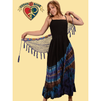 TYE DYE SUNSET SKIRT / DRESS