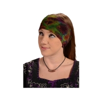 COSMIC ENERGIZER SPANDEX BLEND TYE DYE HEADBAND