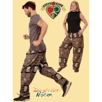Cotton Ethnic Pattern Pants