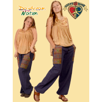 Deep Panel Pocket Cotton Pants
