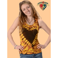 Electric Lady Tye Dye Spandex Blend Tank Top