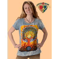 Tree Of Nature Cycle Cotton Tye Dye T-Shirt