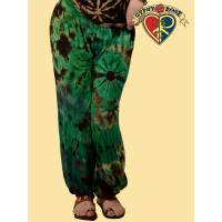 Midnight Hour Tye Dye Spandex Blend Harem Pants