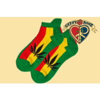 Natural Mystic Rasta Ankle Socks
