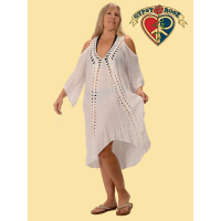 Crochet Trimmed Coverall