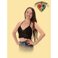 Mandala Crochet Halter Top