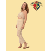 Mandala Crochet Yoga Pants