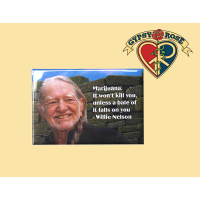 Willie Marijuana Magnet