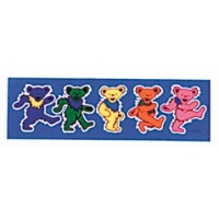 GRATEFUL DEAD DANCING BEARS STICKER