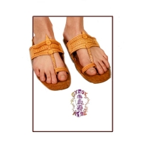 They're Back!!! Indian Buffalo Sandals Natural Leather