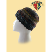 EARTHY THIN CROCHET SKULL CAP