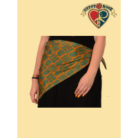 Recycled Silk Hip Scarf Bandana
