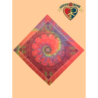 PAISLEY PRINTED TYE DYE BANDANA