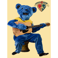 GRATEFUL DEAD DANCING BEAR SMALL/MEDIUM OUTFIT