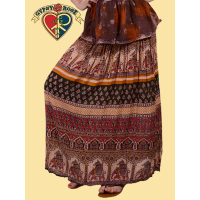 Ramblin' Rose Indian Print Harem Skirt