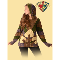 COTTON STONEWASH MUSHROOM GLORY HOODIE
