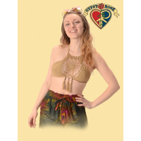 Crochet Dreamcatcher Cotton Halter Top