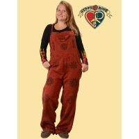 Himalayan Hand Block Print Overalls
