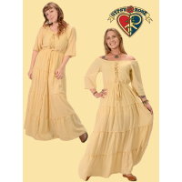 Earth Goddess Cotton Dress
