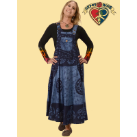 Batik Cotton Jumper Dress
