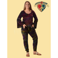 Janis Tye Dye Velvet Blouse