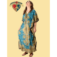 Cotton Rayon Long Dress