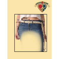 Macrame Shell Belt