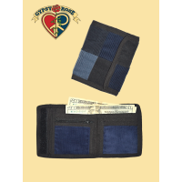 Corduroy Patchwork Wallet