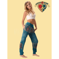 Acidwash Crepe Pants
