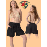 Cotton Lace Shorts