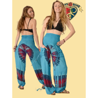 Tye Dye Pants With Pockets Pants
