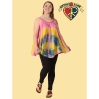 Lace Tye Dye Top