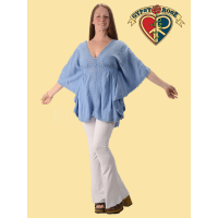 Butterfly Cover Up With Crochet Top