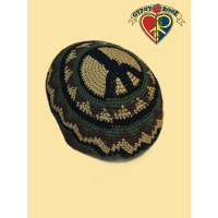 PEACE PATROL CROCHET SKULL CAP