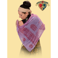 OM SHANTI HINDU GOD SCARF