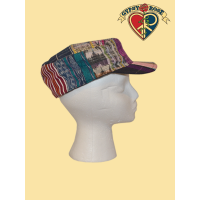 TIME & SPACE CADET PATCHWORK CORTE CAP