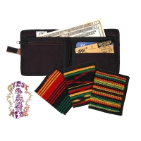 WORKING MAN'S RASTA BI-FOLD WALLET