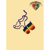 Rainbow Crystal Pouch