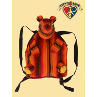 Hey You Deady Bear Large Backpack