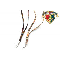 Backstage Breeze Hand Loomed Jaspe Lanyard